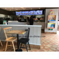 В KFC подгонять ресторан обеденный стол и Стулы (foh-пульта-BCA81-1)